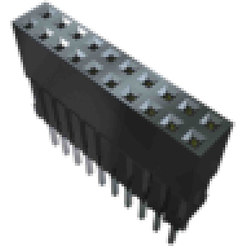 1 pcs - Samtec ESQ Series Straight Through Hole Mount PCB Socket, 50-Contact, 2-Row, 2.54mm Pitch, Solder Termination