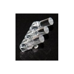 10 pcs : 515-1069F - LED Light Pipes R/A FOR PLCC LEDS TRIPLE ARRAY