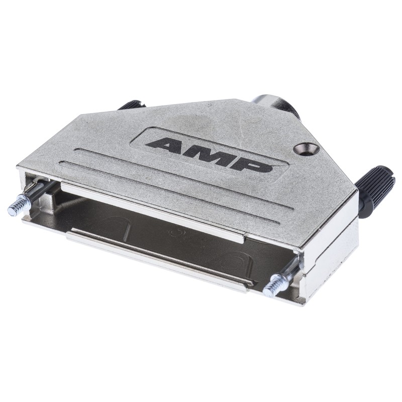 100 pcs - TE Connectivity ADK Series Zinc D Sub Backshell, 37 Way, Strain Relief