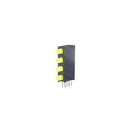 10 pcs : WP934SB/4YD - LED Circuit Board Indicators Yellow Diffused 588nm 15mcd