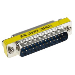 1 pcs - RS PRO D Sub Adapter Male 25 Way D-Sub to Female 25 Way D-Sub