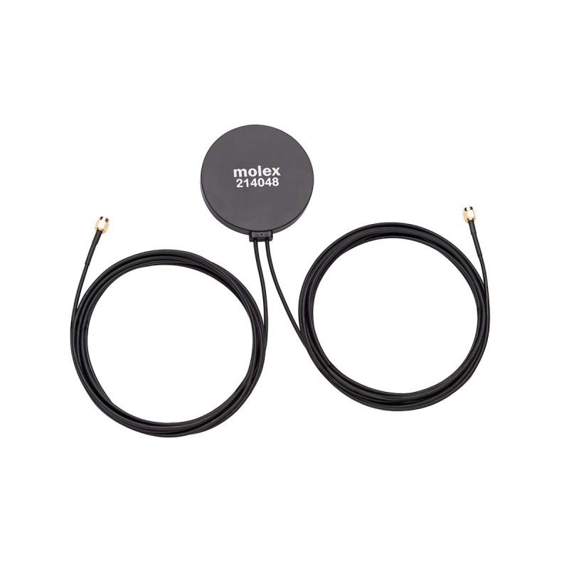 1 pcs - Molex 214048-3000 Whip WiFi Antenna with SMA Connector, ISM Band