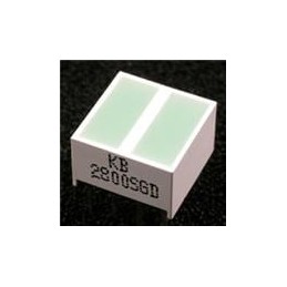 10 pcs : KB2800SGD - Led Bars & Arrays Green 568nm 50mcd Diffused Light Bar