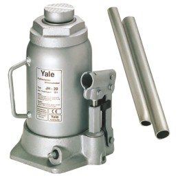 1 pcs - Yale Bottle Jack, 20tonne Maximum Load, 240mm - 473mm Maximum Range