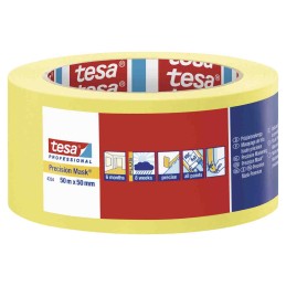 1 pcs - Tesa 4334 Yellow Masking Tape 50mm x 50m