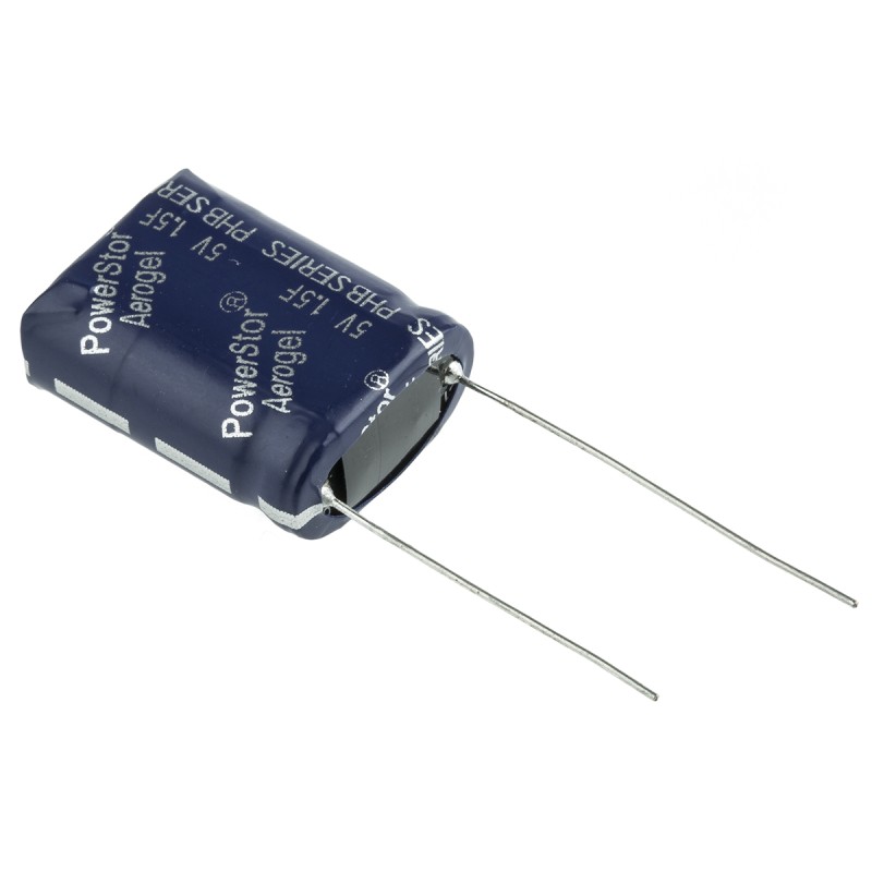 1 pcs - Eaton 1.5F Supercapacitor -10 - +30% Tolerance, 5V dc, Through Hole