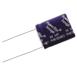 1 pcs - Eaton 1.5F Supercapacitor -10 - +30% Tolerance, 5V dc, Through Hole