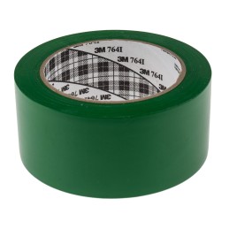 1 pcs - 3M Scotch 764 Green Vinyl 33m Lane Marking Tape, 0.13mm Thickness