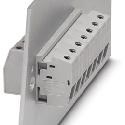 1 pcs - Phoenix Contact 0707879 Feed Through Terminal Block, Screw Termination, Green, Yellow, 76A 400 V