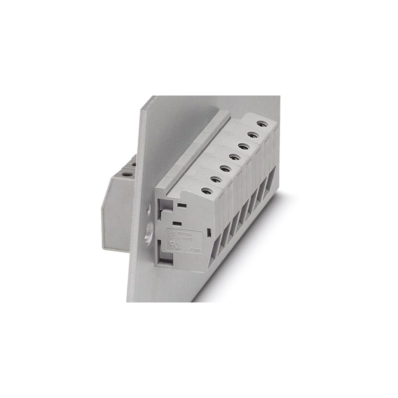 1 pcs - Phoenix Contact 0707879 Feed Through Terminal Block, Screw Termination, Green, Yellow, 76A 400 V