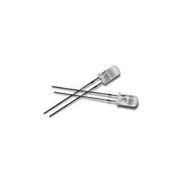 10 pcs : HLMP-DM25-J0000 - Standard LEDs - Through Hole Lamp 5mm InGaN 525nm Grn