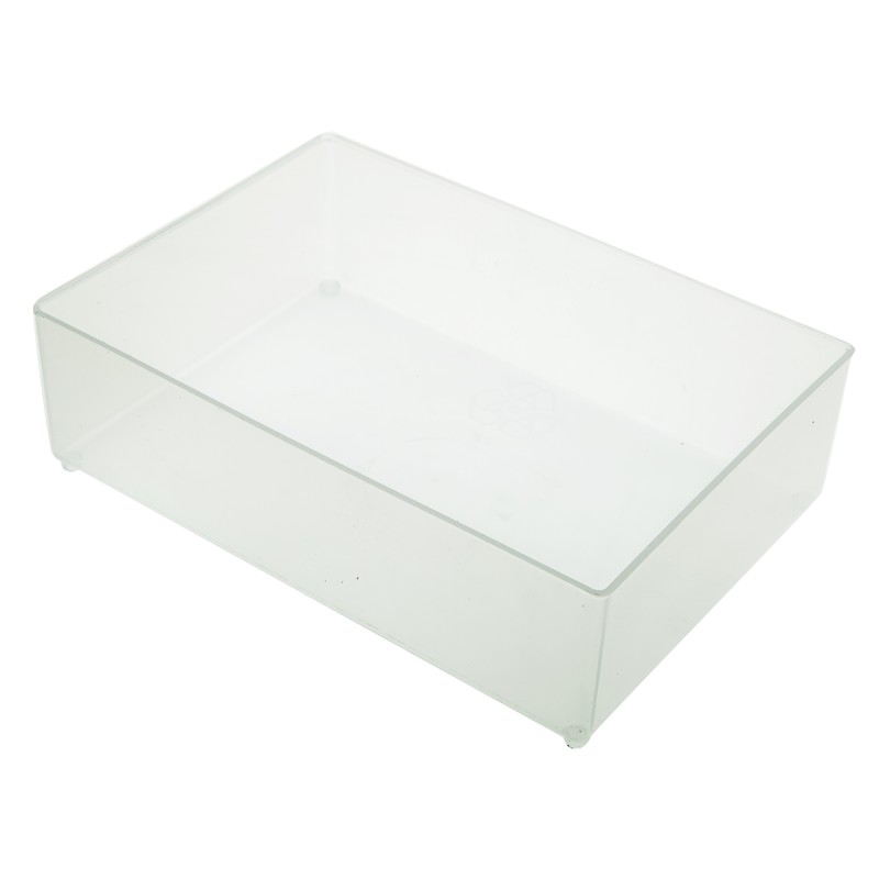 1 pcs - Raaco Transparent PP Compartment Box, 47mm x 109mm x 157mm