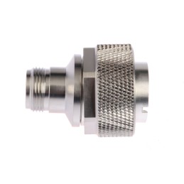 1 pcs - Huber+Suhner Straight 50Ω RF Adapter 7/16 Plug to N Socket 7.5GHz