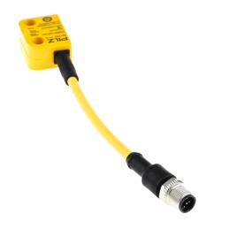 1 pcs - Pilz Transponder Non-Contact Safety Switch, 24V dc, Polybutylene Terephthalate Housing, M12