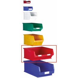 1 pcs - RS PRO PP Storage Bin, 180mm x 419mm, Green