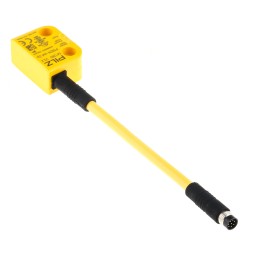 1 pcs - Pilz Transponder Non-Contact Safety Switch, 24V dc, Polybutylene Terephthalate Housing, M8