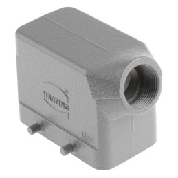 1 pcs - HARTING Han B Heavy Duty Power Connector Hood