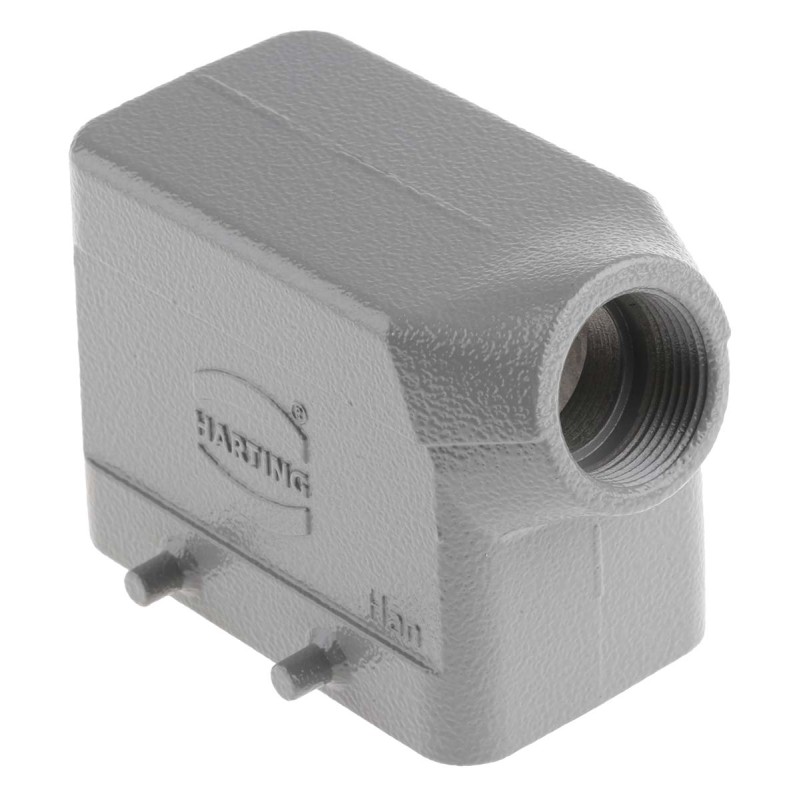 1 pcs - HARTING Han B Heavy Duty Power Connector Hood
