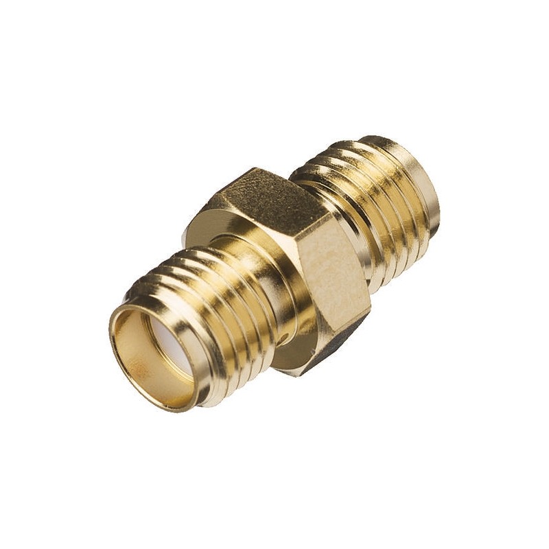 1 pcs - Yuetsu, jack Cable Mount SMA Connector, Solder Termination, Straight Body