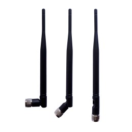 1 pcs - Siretta DELTA43/x/SMAM/S/S/17 Whip Omnidirectional Antenna with SMA Connector, ISM Band