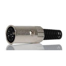 1 pcs - RS PRO 8 Pole Din Socket, Twist Lock, Female, Cable Mount