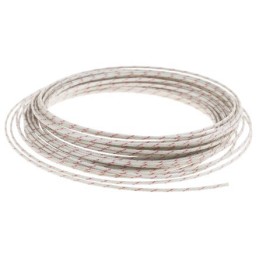 1 pcs - RS PRO Type K Thermocouple Wire, 5m, Glass Fibre Insulation, +350°C Max, 1/0.315mm