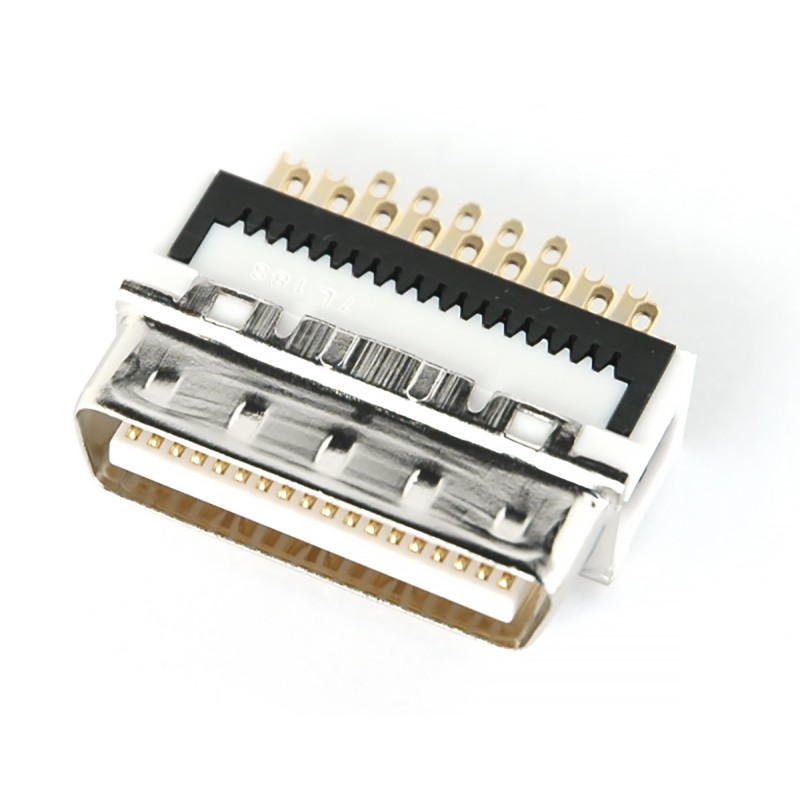 1 pcs - Hirose, DX Male 36 Pin Straight Cable Mount SCSI Connector 1.27mm Pitch, Solder