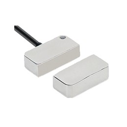 1 pcs - Omron F3S-TGR-N_C Series Magnetic Non-Contact Safety Switch, 24V dc, Stainless Steel Housing, NO/2NC, M12