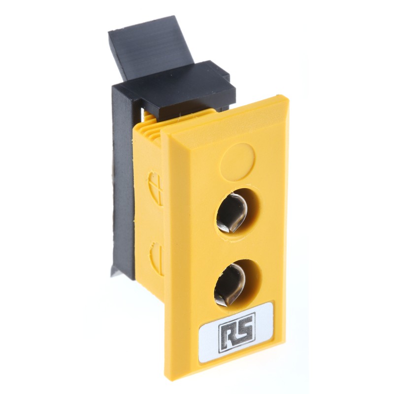 1 pcs - RS PRO Panel Mount Thermocouple Connector for Use with Type K Thermocouple, Standard Size, BS Standard