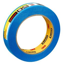 1 pcs - 3M SCOTCH 2090 Blue Masking Tape 18mm x 55m
