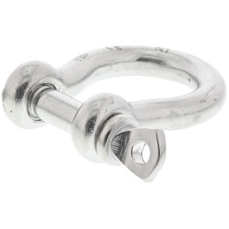 1 pcs - RS PRO Bow Shackle, Stainless Steel, 0.12t