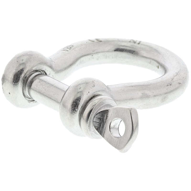 1 pcs - RS PRO Bow Shackle, Stainless Steel, 0.12t