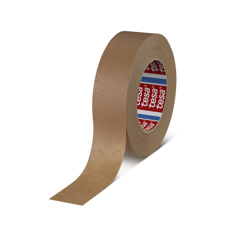 1 pcs - Tesa 4341 Light Brown Masking Tape 38mm x 50m