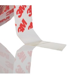 1 pcs - 3M GPT -020F Clear Double Sided Plastic Tape, 0.202mm Thick, PP Backing, 25mm x 50m