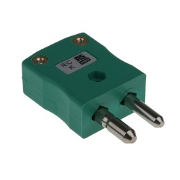 1 pcs - RS PRO In-Line Thermocouple Connector for Use with Type K Thermocouple, Standard Size, IEC Standard