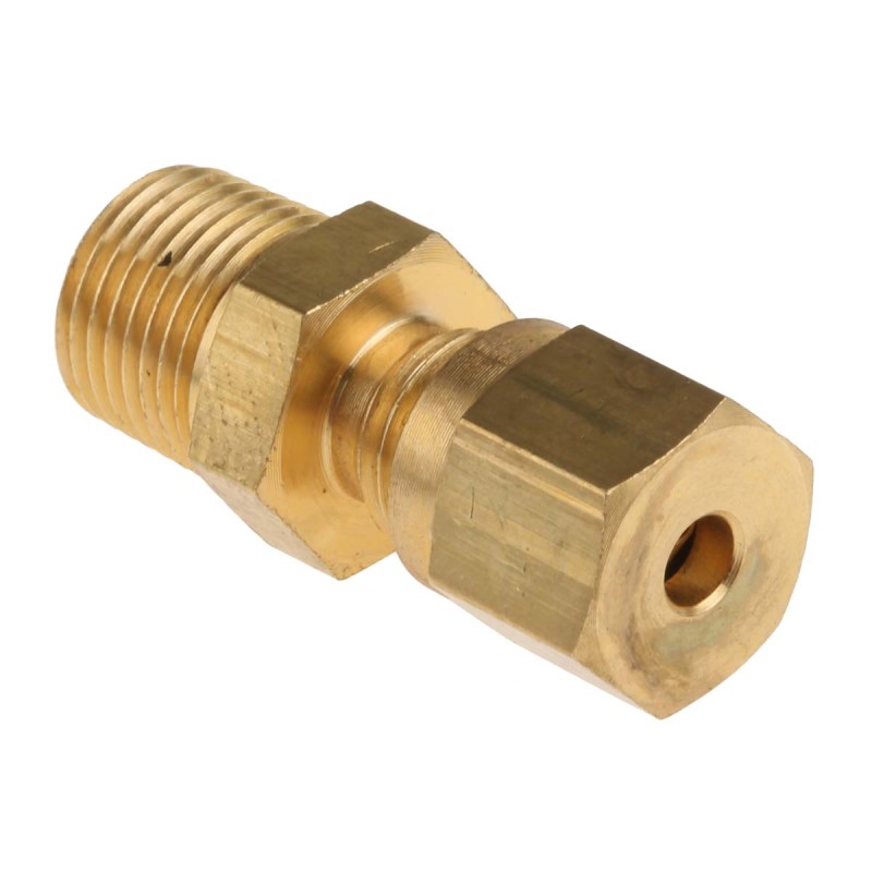 1 pcs - RS PRO Thermocouple Compression Fitting for Use with Thermocouple, 1/8 BSPT, 3mm Probe, RoHS Compliant Standard