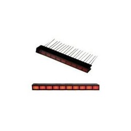 10 pcs : SSA-LXH1025GD - Led Bars & Arrays 10-SEG ARRAY GREEN