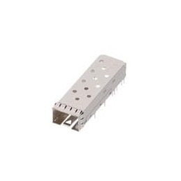 10 pcs : SFPPCAGE001-02-L - Fibre Optic Transmitters, Receivers, Transceivers SFP+ 1x1 CAGE, THT FOR PCIe APP, NPB
