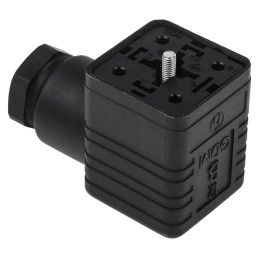 1 pcs - Hirschmann GDM 2P+E DIN 43650 A, Female Heavy Duty Power Connector, 250 V ac/dc Voltage