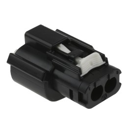 1 pcs - Molex, 19432 2 Way Crimp Terminal Housing, Black