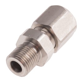 1 pcs - RS PRO In-Line Thermocouple Compression Fitting for Use with Thermocouple, 1/8 BSP, 3/16in Probe, RoHS Compliant
