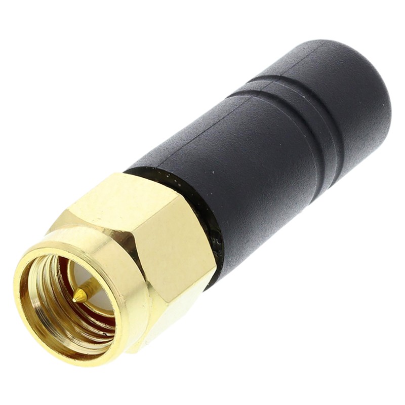 1 pcs - Microchip RN-SMA-S Stubby WiFi Antenna with SMA Connector, WiFi