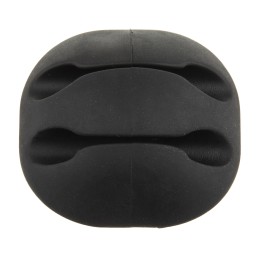 1 pcs - RS PRO Black PVC Cable Retainer