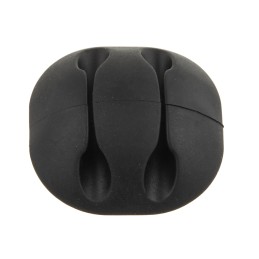 1 pcs - RS PRO Black PVC Cable Retainer