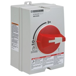 1 pcs - Schneider Electric 1P Pole Panel Mount Isolator Switch - 30A Maximum Current