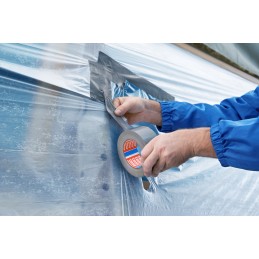 1 pcs - Tesa 4615 Duct Tape, 50m x 50mm, Silver, PE Coated Finish