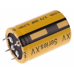 1 pcs - Eaton 300F Supercapacitor -5 - +10% Tolerance, 2.7V dc, Through Hole