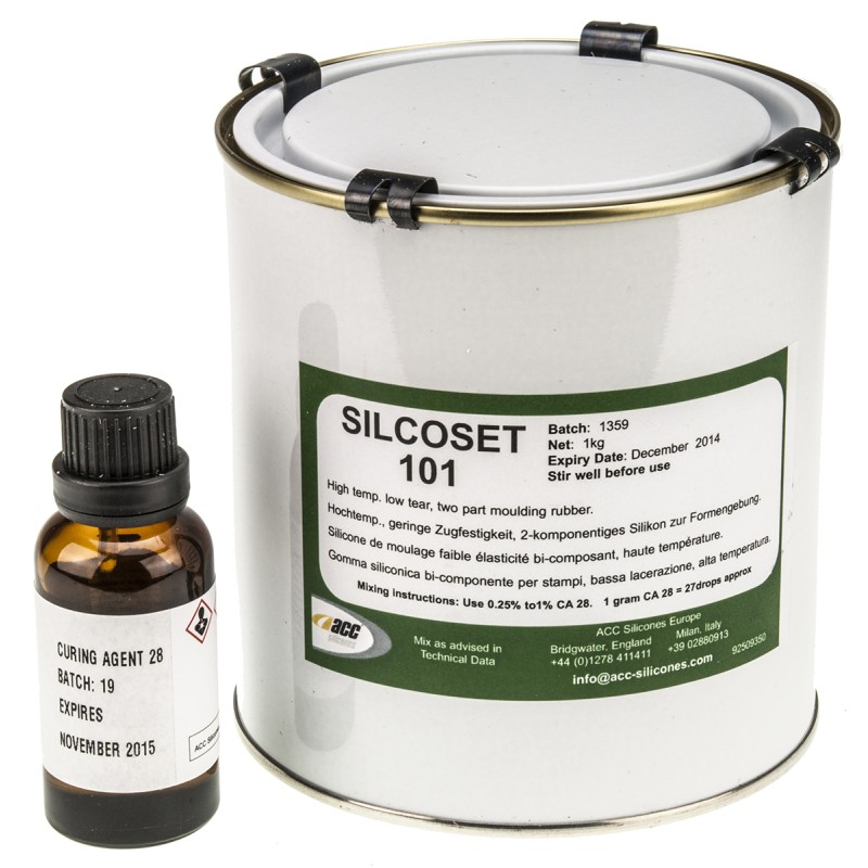 1 pcs - Acc Silicones 740010310 Red Silicone Potting Compound 1000 g