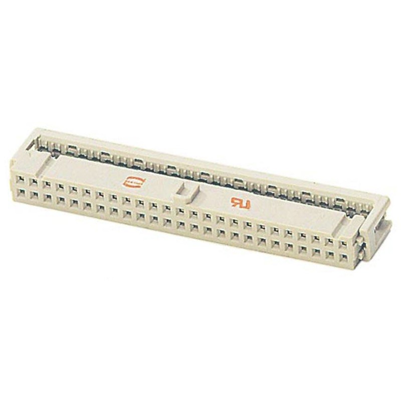 1 pcs - Harting 20-Way IDC Connector Socket for Cable Mount, 2-Row