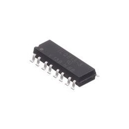 10 pcs : ILQ615-3X009T - Transistor Output Optocouplers Phototrnstr Quad Ch 100-200% CTR